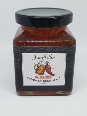 Jus-Jellin Hot Red Pepper Jelly