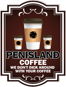 Coffee "PENISLAND"